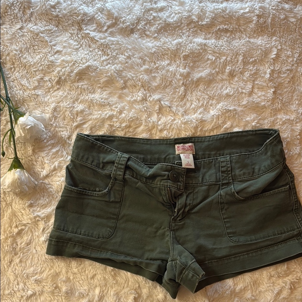 Mossimo Supply Co. Women's Green Shorts